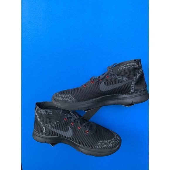 Nike Free Train Instinct Hart 848416-001 Men's Black Knit Athletic Shoes Sz 13 - Picture 1 of 5